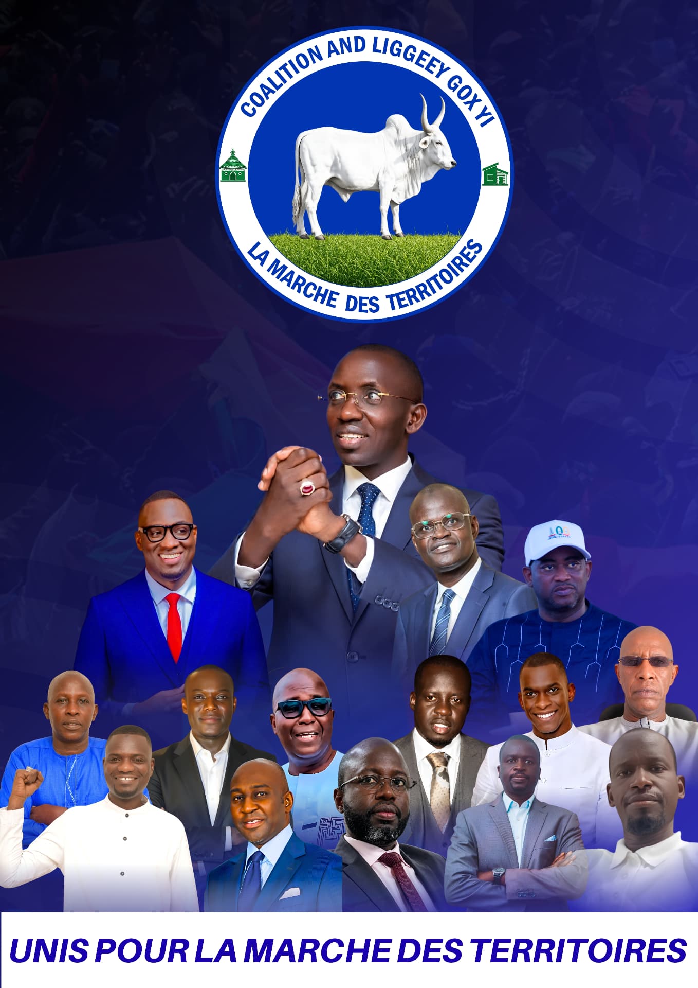 Photo de groupe de la coalition And Liggeey Gox Yi